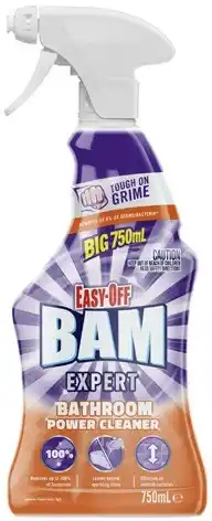 Coles Easy Off Bam Bathroom Cleaning Spray 750mL offer