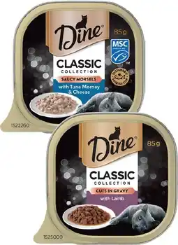 Coles Dine Daily Cat Food 85g offer