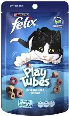 Coles Felix Cat Treats 50g-60g offer