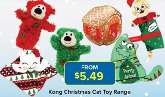 PetO Kong Christmas Cat Toy Range offer
