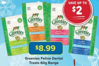 Greenies Feline Dental Treats 60g Range