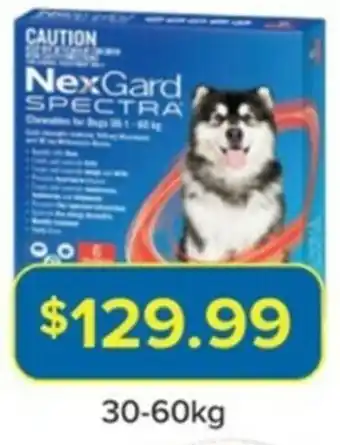 Nexgard Tick & Worm Treatment 30-60kg