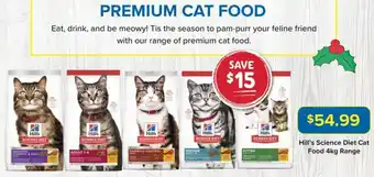 PetO Hill's Science Diet Cat Food 4kg offer