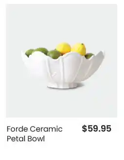 Myer Forde Ceramic Petal Bowl offer