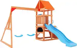 Toymate Backyard Blitz Delux Wooden Playcentre offer