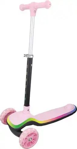 Toymate Swifte Deluxe Light Up Scooter Pink offer
