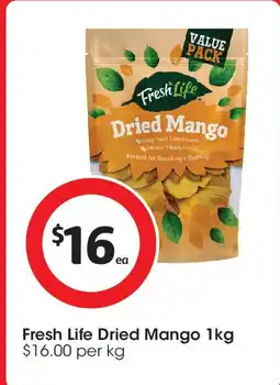 Coles Fresh Life Dried Mango offer
