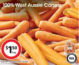 Coles Coles West Australian Carrots offer