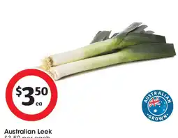 Coles Australian Leek offer