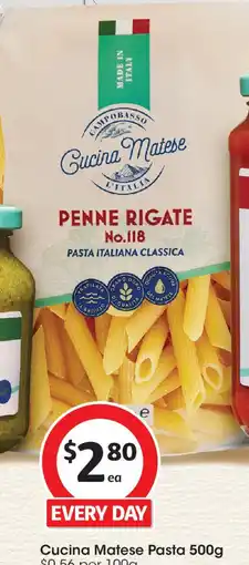 Coles Cucina matese pasta offer
