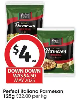 Coles Perfect italiano parmesan offer