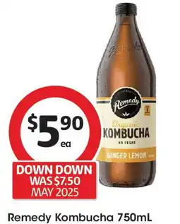Coles Remedy kombucha offer