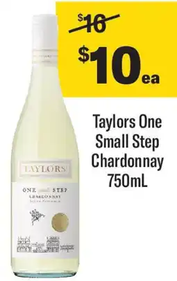Coles Taylors one small step chardonnay offer