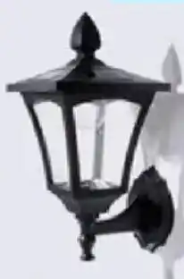 ALDI Solar post/wall light offer