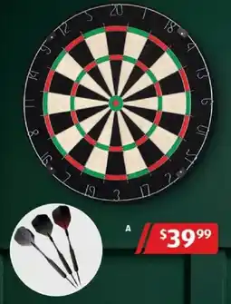 ALDI Sisal Dartboard offer