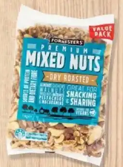 ALDI Forresters dry roasted mixed nuts 1 offer