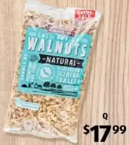ALDI Forresters Natural Walnuts offer