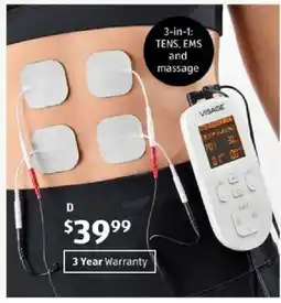 ALDI Tens, ems and massage dev ice offer