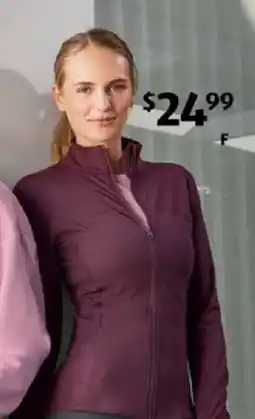 ALDI Women's fitness jacket offer