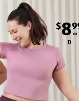 ALDI Adult's fitness tops offer