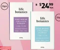 ALDI Life botanics collagen powders offer