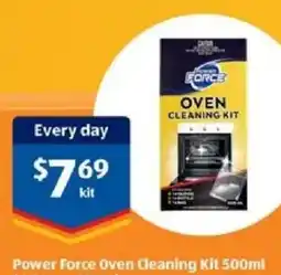 ALDI Power force oven cleaning kit offer