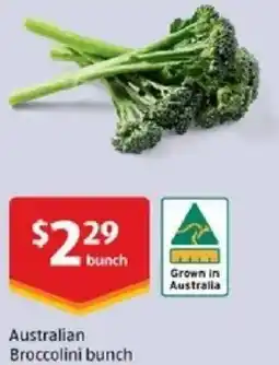 ALDI Australian Broccolini bunch offer