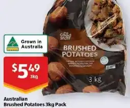 ALDI Australian brushed potatoes offer