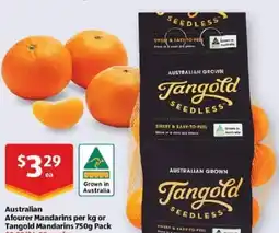 ALDI Australia afourer mandarins per kg offer