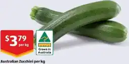 ALDI Australian zucchini offer
