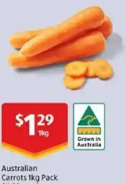 ALDI Australian carrots offer