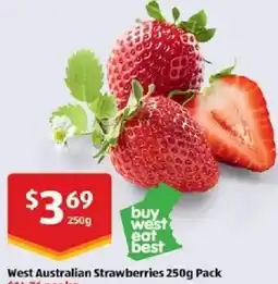 ALDI West australian strawberries offer
