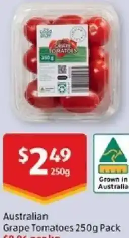 ALDI Australian grape tomatoes offer