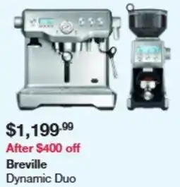 Costco Breville dynamic duo offer
