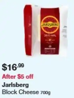 Costco Jarlsberg Block Cheese offer