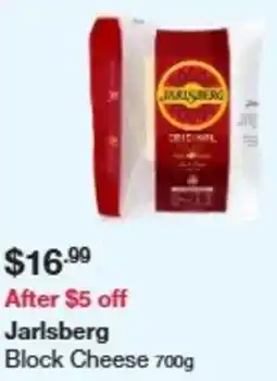 Costco Jarlsberg block cheese offer
