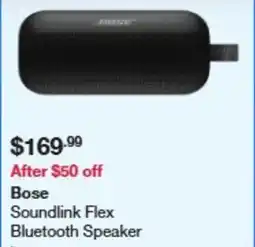 Costco Bose soundlink flex bluetooth speaker offer