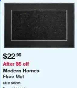 Costco Modern homes floor mat offer