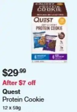 Costco Quest protein cookie offer
