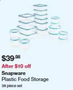 Costco Snapware plastic food storage offer