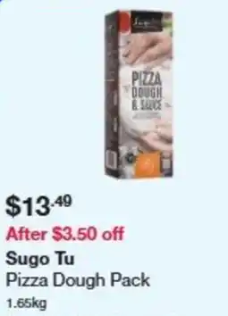 Costco Sugo tu pizza dough pack offer