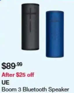 Costco Ue boom 3 bluetooth speaker offer