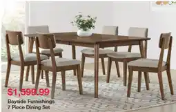 Costco Bayside furnishings dining set offer