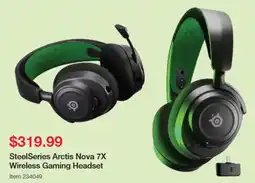Costco Steelseries arctis nova 7x wireless gaming headset offer