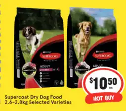 IGA Supercoat dry dog food offer