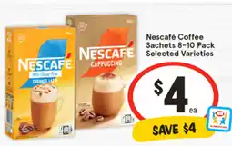 IGA Nescafé coffee sachets offer