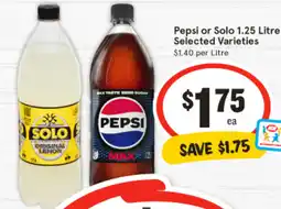 IGA Pepsi or solo offer