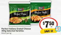IGA Perfect italiano grated cheese offer