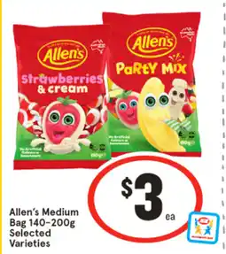 IGA Allen's medium bag offer