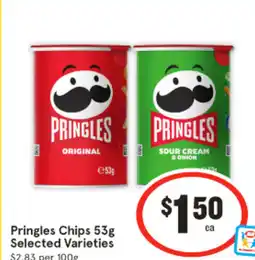 IGA Pringles Chips offer